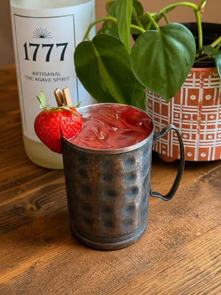 Strawberry Haze THC Cocktail