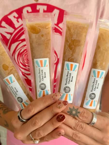 Vanilla Bean Chai Cold Brew Ice Pop