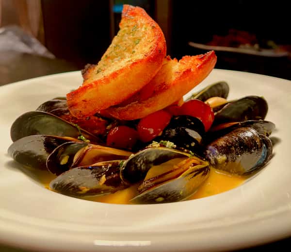 Steamed Mussels