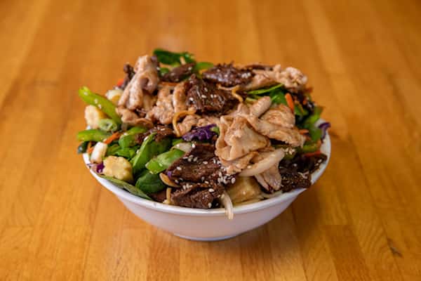 Beef and Chicken Bowl