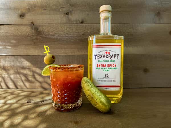 Spicy Sour Pickle Vodka