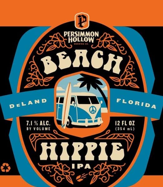 Persimmon Hollow Beach Hippie IPA