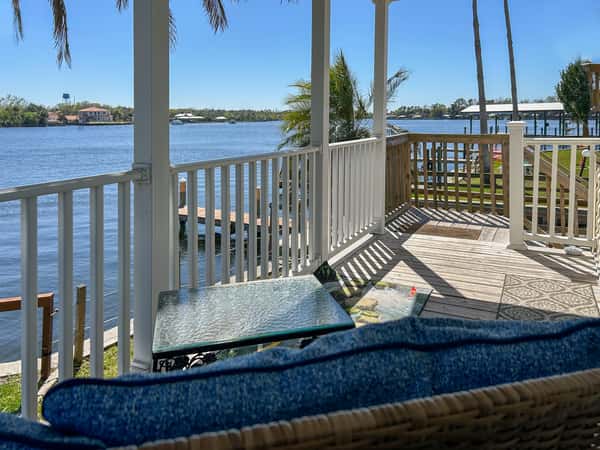 River view from cottage 7