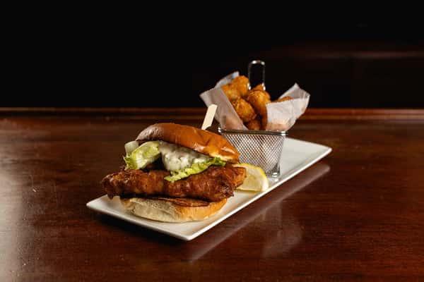 Fresh Cod Sandwich