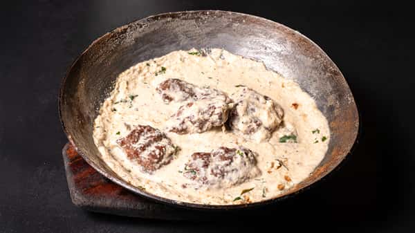 Chicken Kabab White Karahi