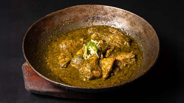 Chicken Green Karahi