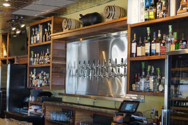bar area