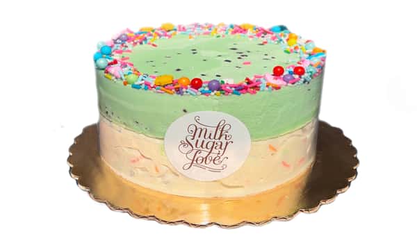 The Minty Marshmallow Ice Cream Cake