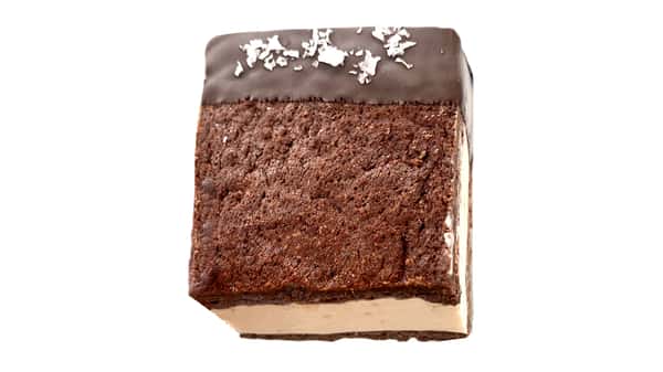The Peanut Butter Brownie ice cream sandwich