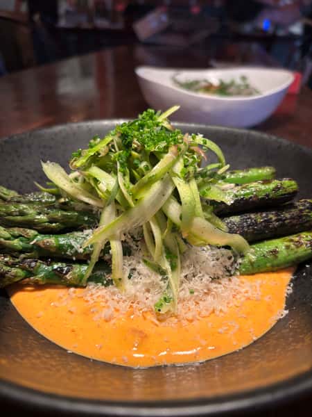 Grilled Local Asparagus