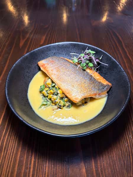 Pan Seared Branzino