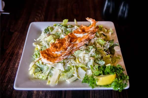 shrimp caesar salad