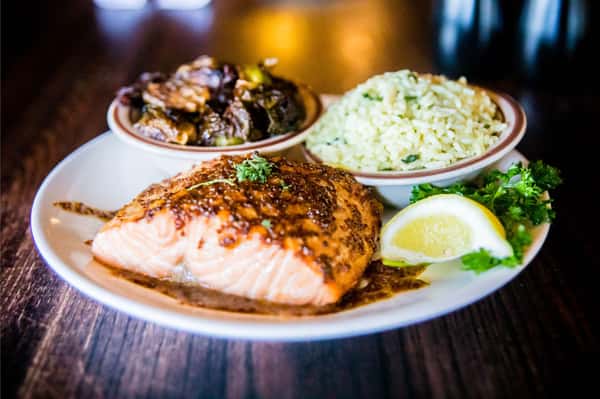 broiled salmon