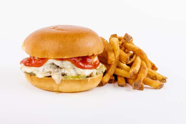 Sriracha Smash Burger Combo