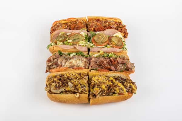Assorted Cheesesteak and Hoagie Platter (Serves 15) (Deep Copy)