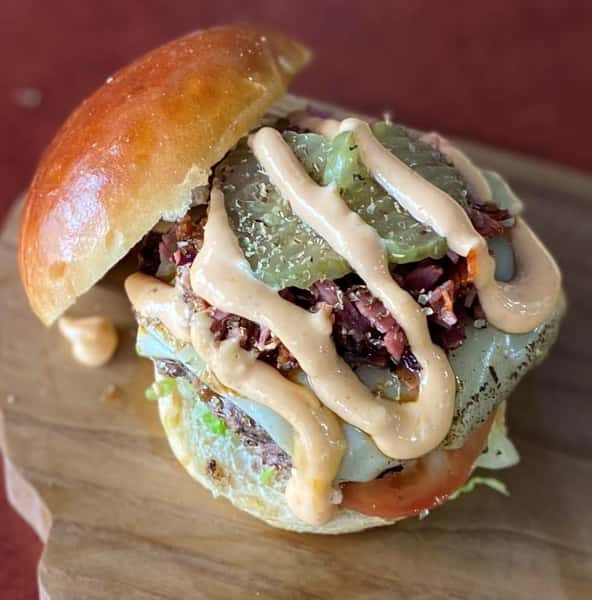 Spicy Ass Italian Burger