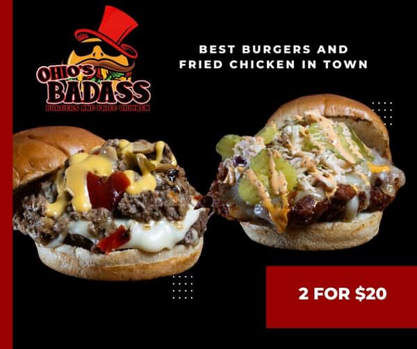NEW Badass Burger 2 for $20 DEAL!