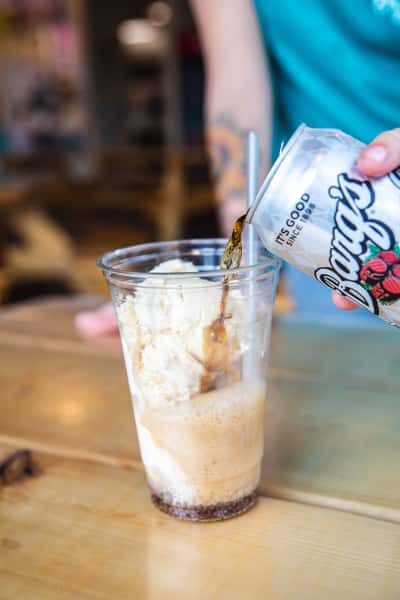 root beer float