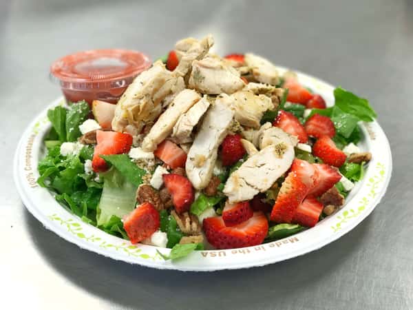 Strawberry, Pecan and Feta Salad