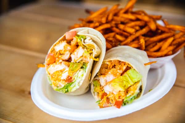 buffalo chicken wrap