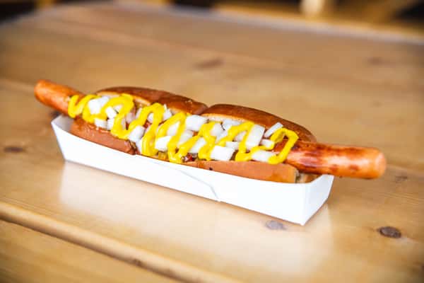 foot long hot dog