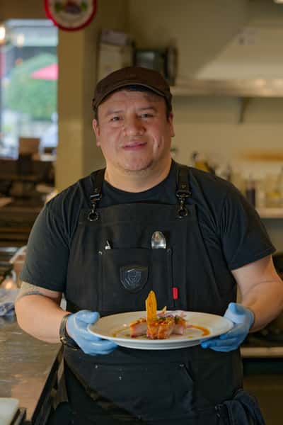 Chef Marvin Sayas Canales