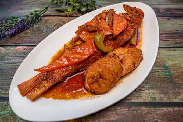 Brown Stew Red Snapper
