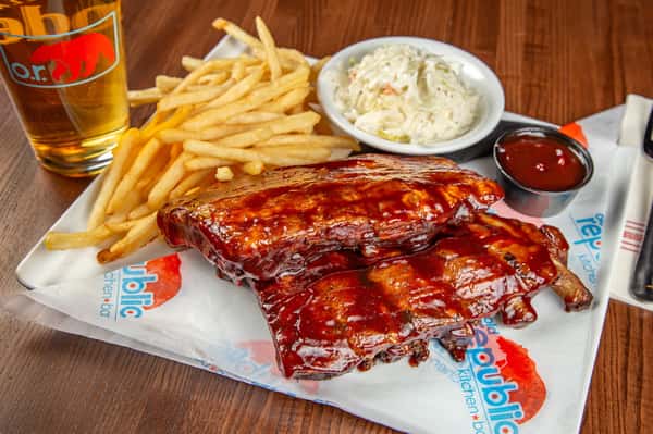 Full Slab Kansas City Ribs on Special