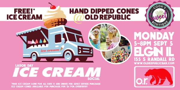 Labor Day Ice Cream Social