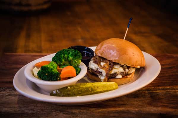 Black and Blue Burger