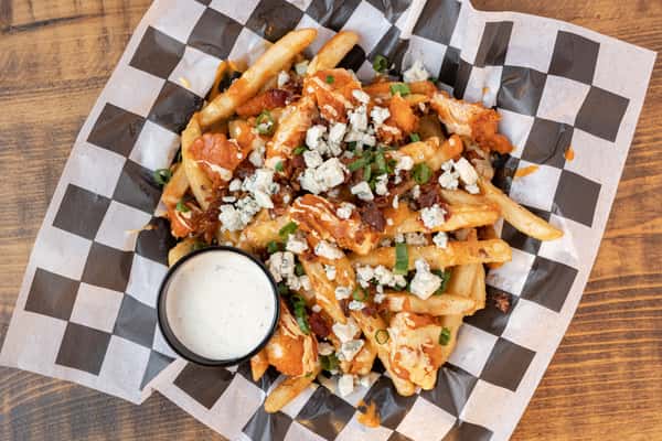 Buffalo Loaded Fries Menu Pacific Yard House Restaurant In Conroe TX