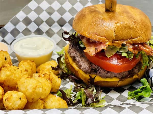 Western Bacon Cheeseburger