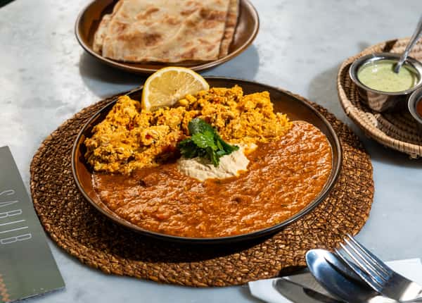 Ful (Fava beans) with Shakshuka