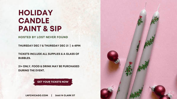 Holiday Candle Paint & Sip 