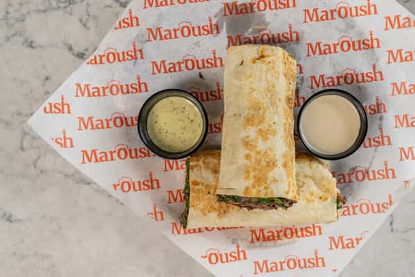 Beef Shawarma Wrap