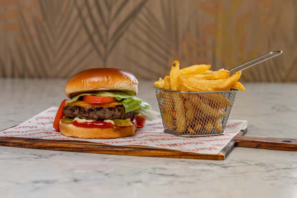 Classic Cheeseburger & Fries