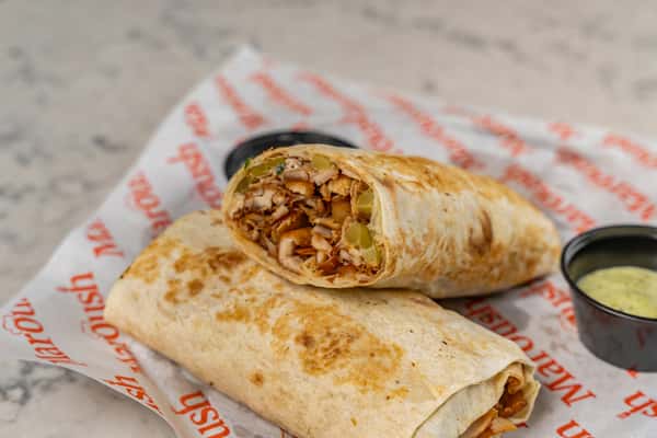 chicken shawarma wrap