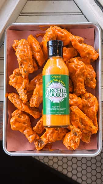 Sauce Bottle & Wings 