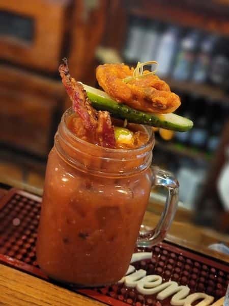 Archie's Famous Wing It Bloody Mary