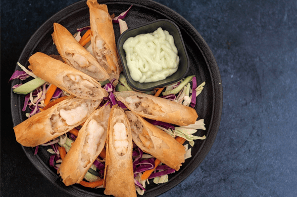Shrimp Truffle Egg Roll