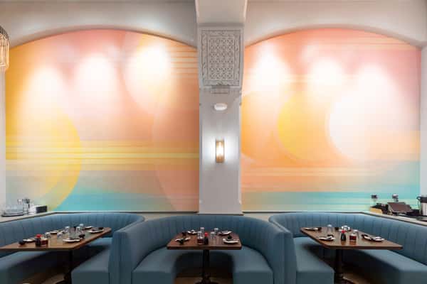 booth seating area