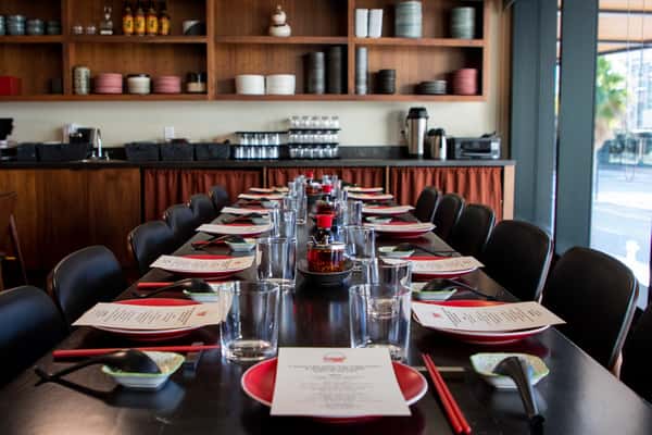 Large space dining