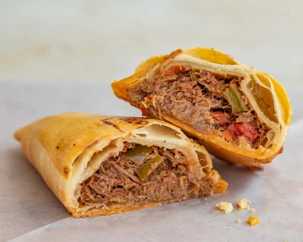 Baked Ropa Vieja (Beef) Empanada