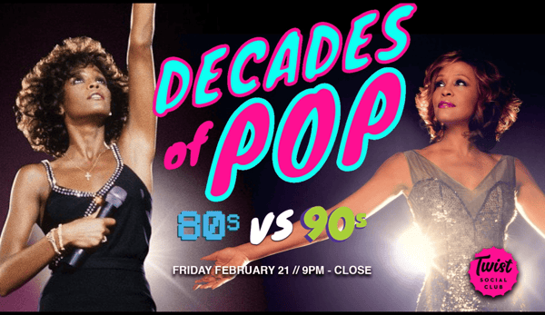 Decades of Pop: 80's vs 90's Dance Party