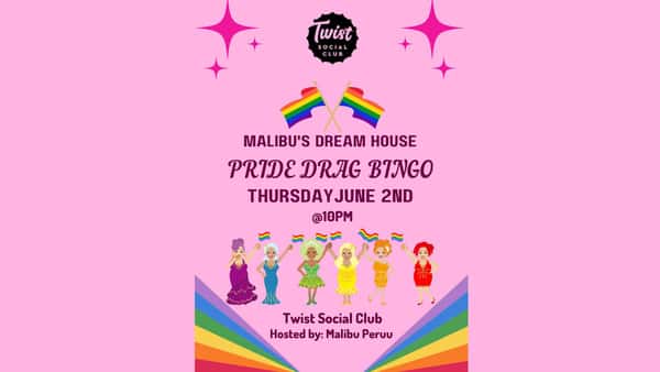 Malibu's Dreamhouse: Pride Bingo!