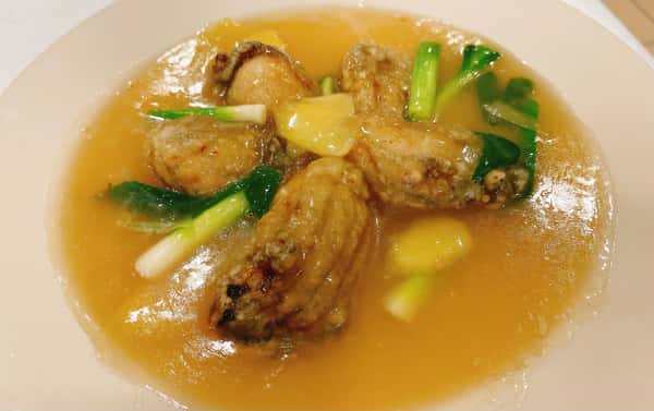 Ginger & Onion Oysters