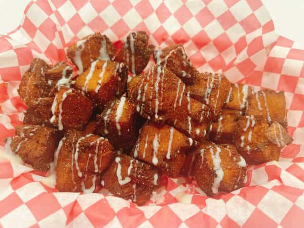 Fried Bread Pudding Bites