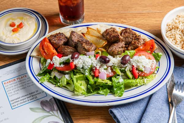 Beef Kabob Plate