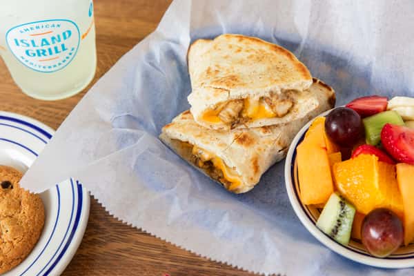Kid's Chicken Pita Quesadilla