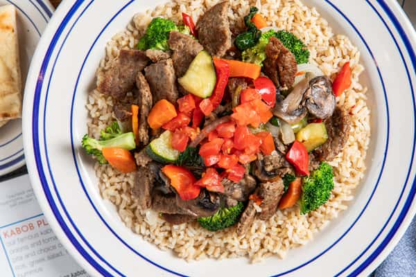Gyro Rice Plate